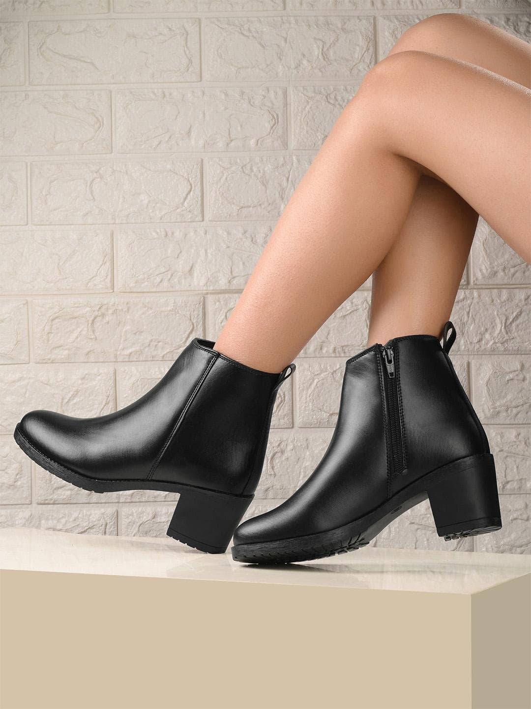 Buy Layasa Women Block Heeled Boots - - Footwear for Women