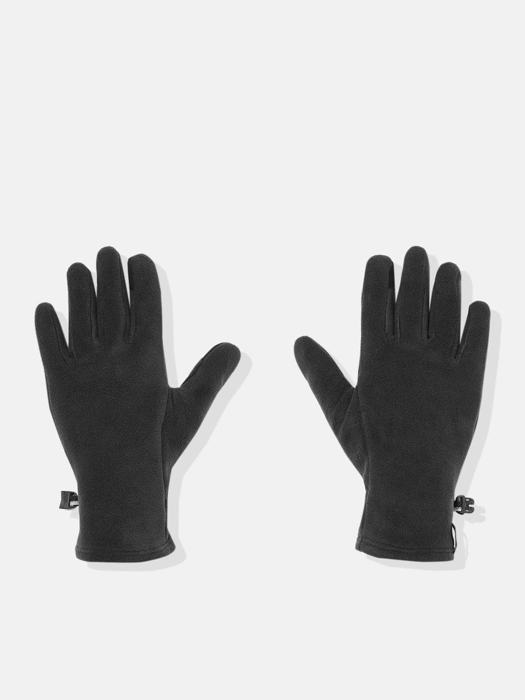 Buy Decathlon Forclaz Adults Black MT500 Quick Drying Mountain Trekking Fleece Gloves - - Accessories for Men