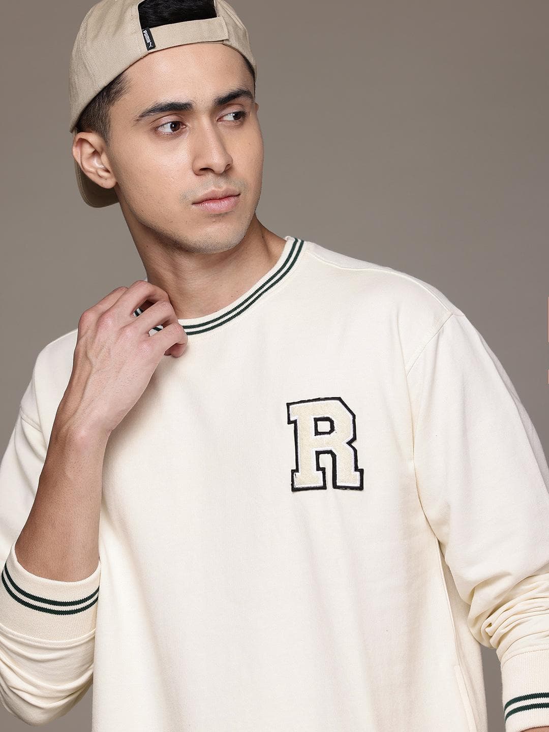 The Roadster Lifestyle Co. Men Relaxed Fit Sweatshirt