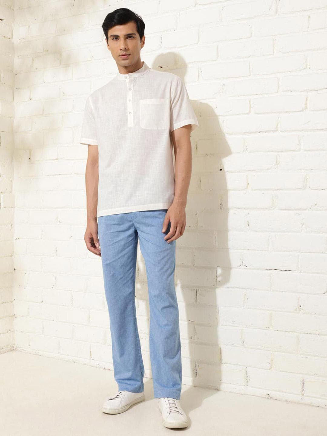 Fabindia Men Opaque Casual Shirt