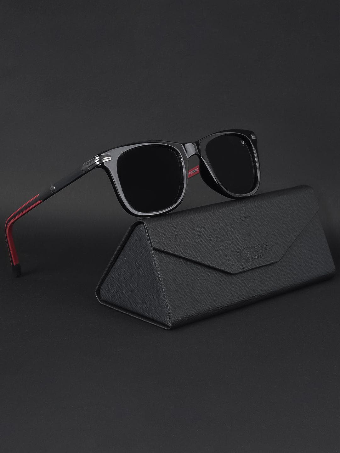 Buy Voyage Unisex Wayfarer Sunglasses With Polarised And UV Protected Lens 1031PMG3966Z - - Accessories for Unisex