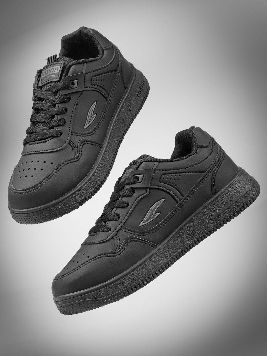 ASIAN Boys Round Toe Memory Foam Sneakers