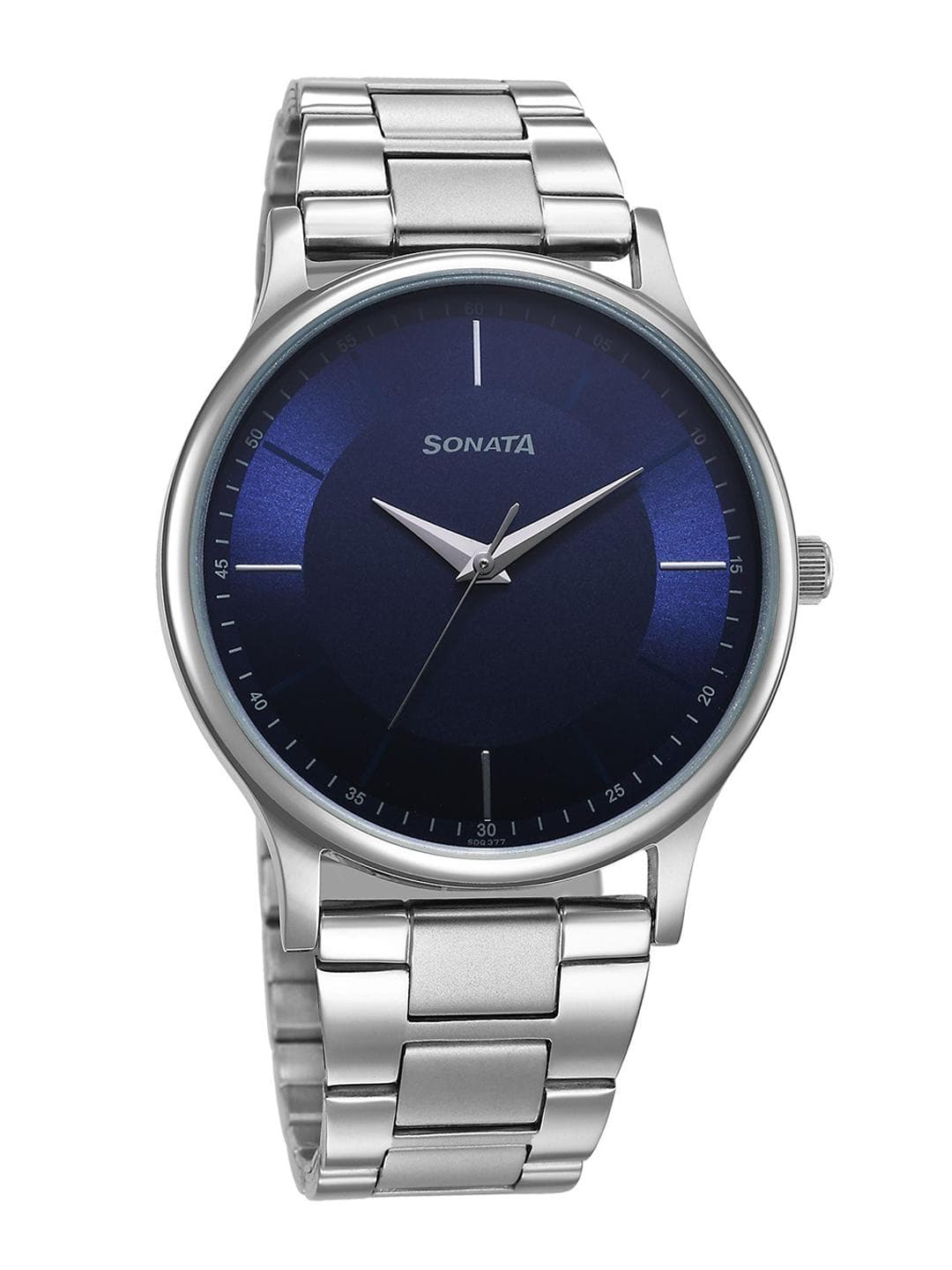 Buy Sonata Aspire Quartz Analog With Blue Dial Watch For Men Nt77105sm15w - - Accessories for Men