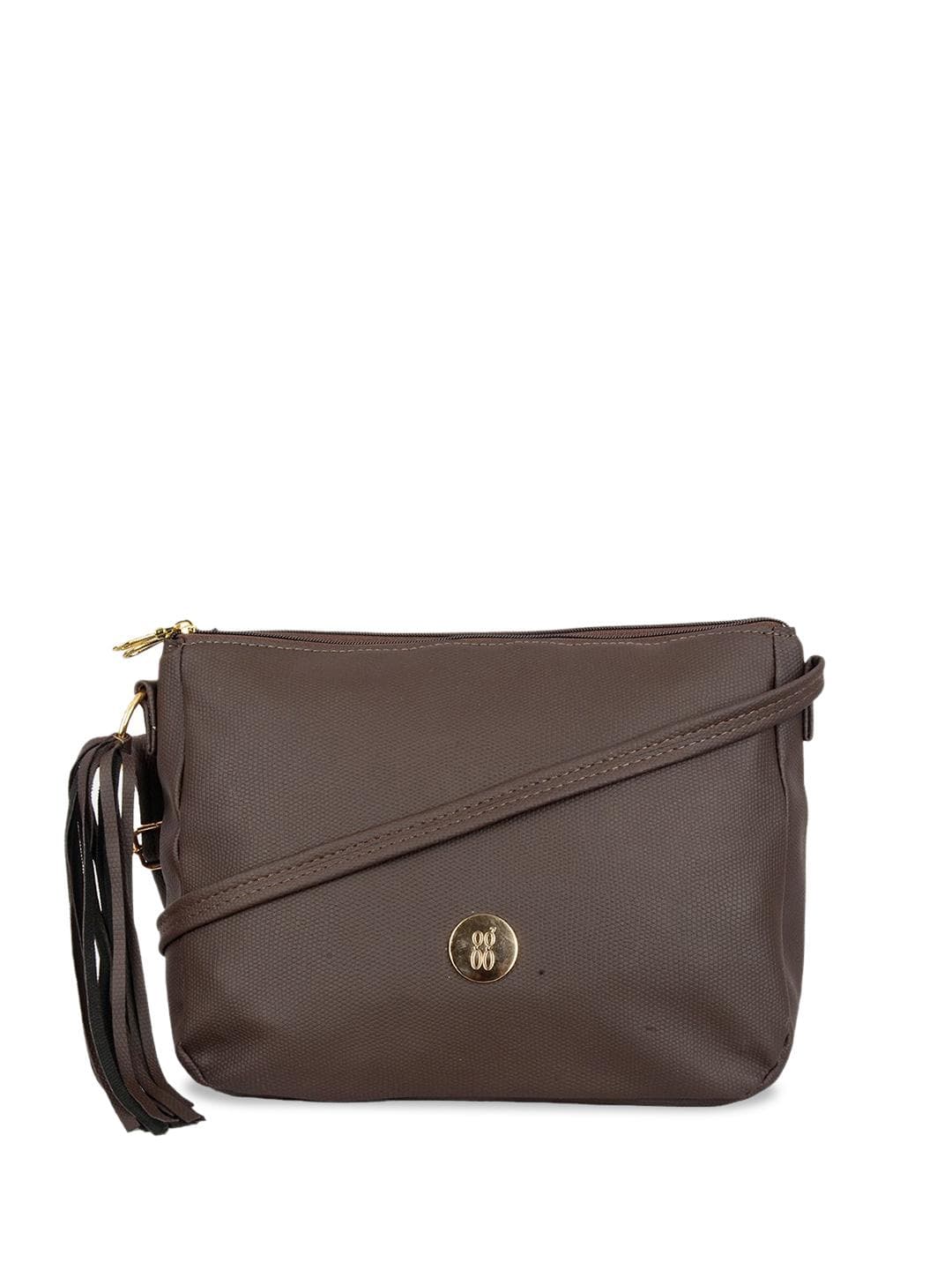 Baggit Lxe Kurama Hh Vogee Structured Sling Bag With Tasselled