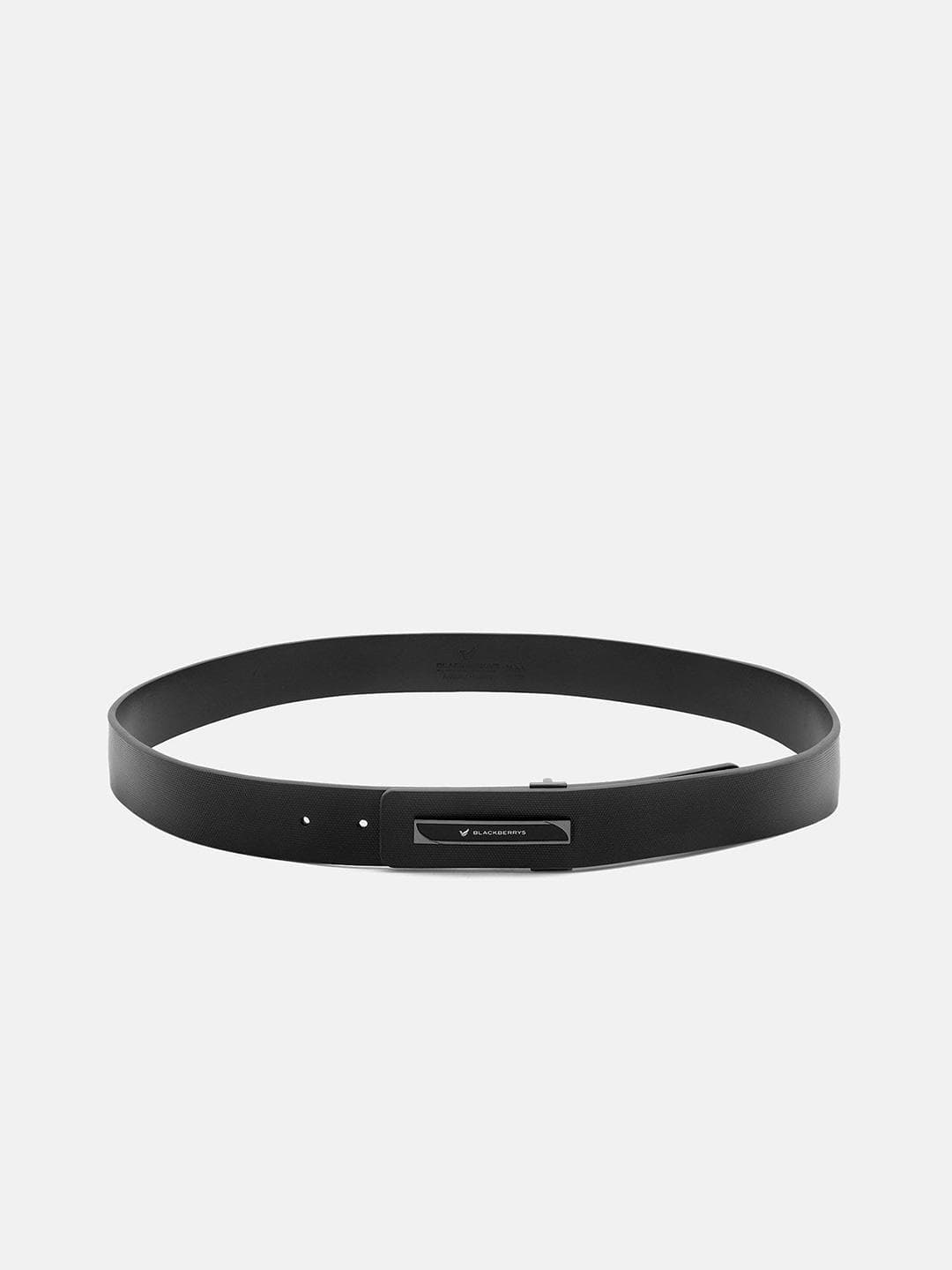 Blackberrys Men Textured Leather Formal Belt