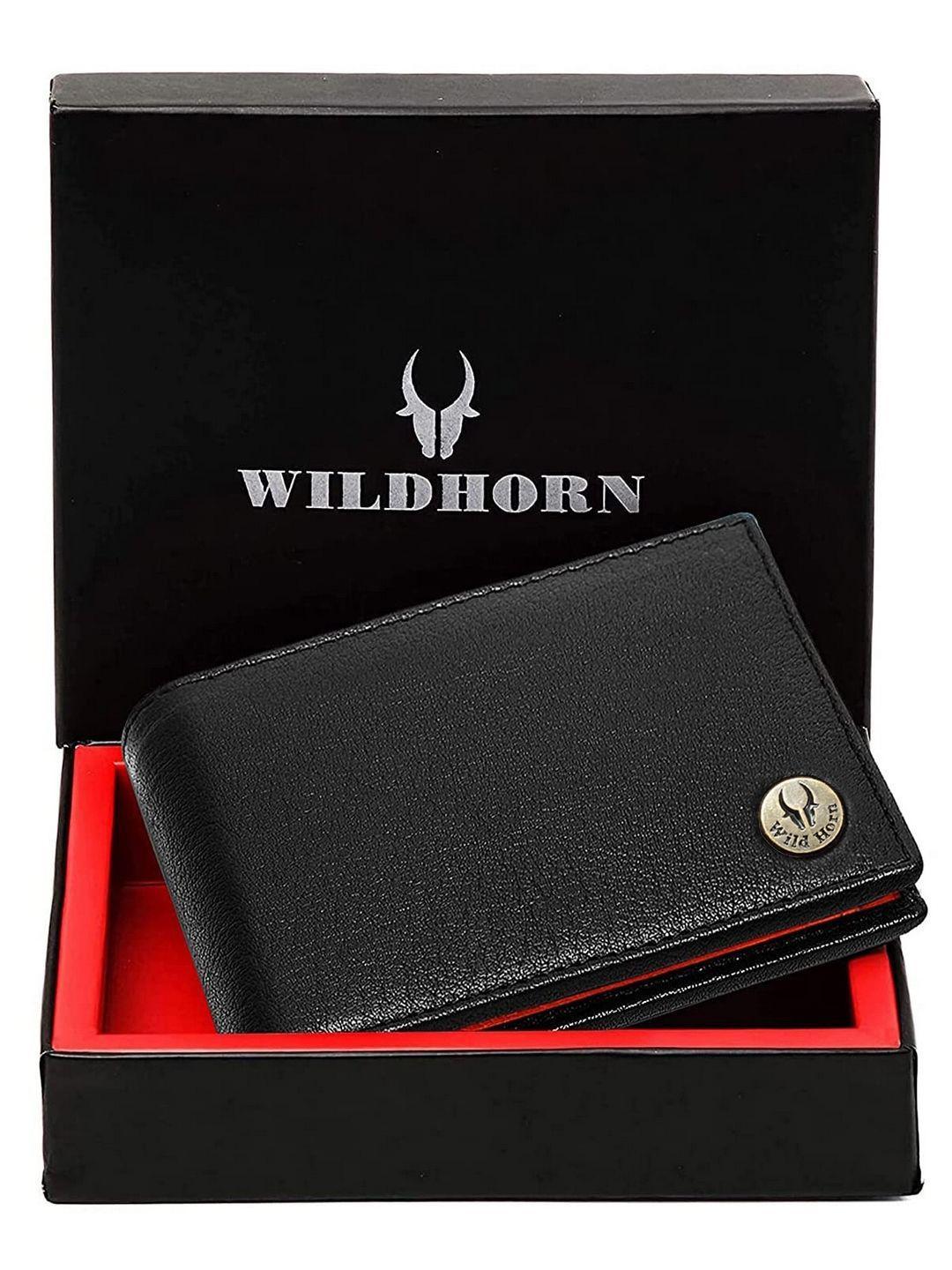Buy WildHorn Men Leather Two Fold Wallet - - Accessories for Men