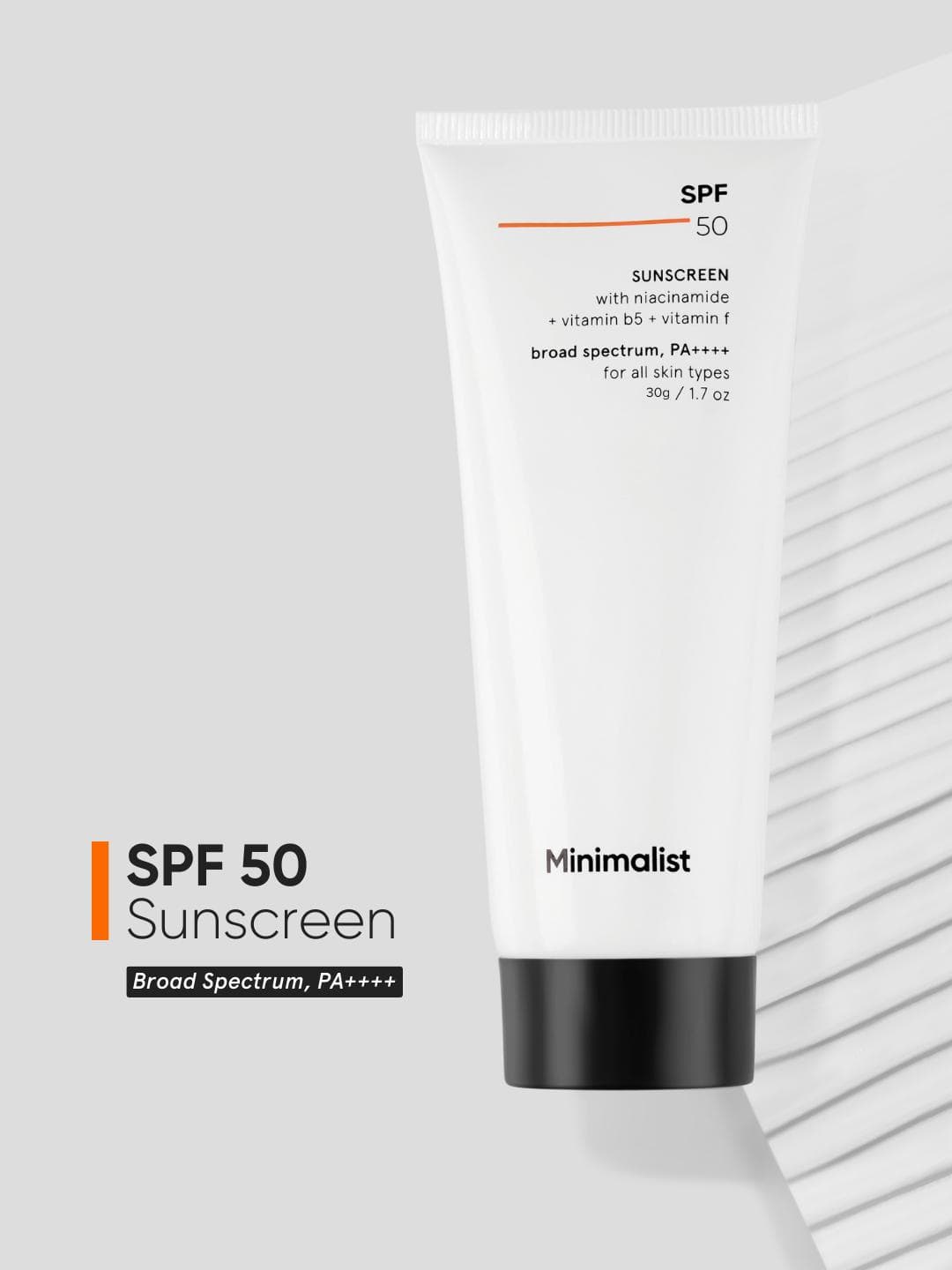 Buy Minimalist SPF 50 Sunscreen With Niacinamide 30g - - Personal Care for Unisex