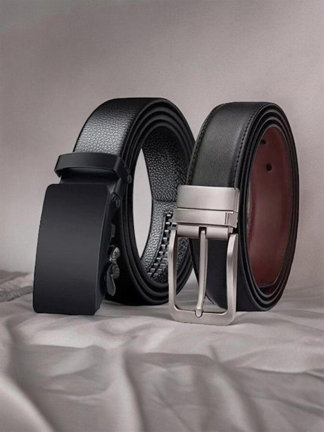 The Roadster Lifestyle Co Men Set Of 2 Belts