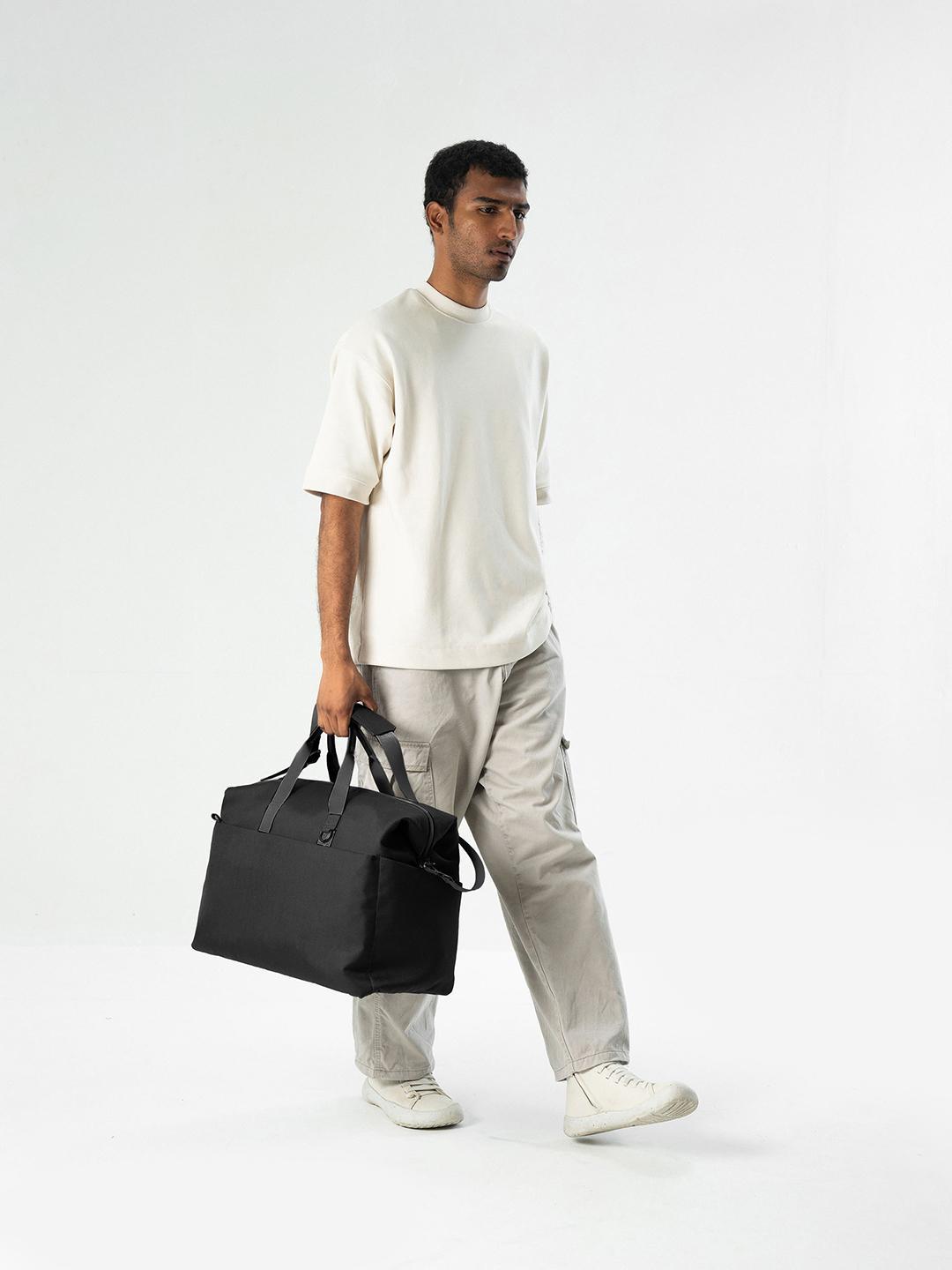 Buy DailyObjects Space Black Gravity Duffle Bag - - Accessories for Unisex