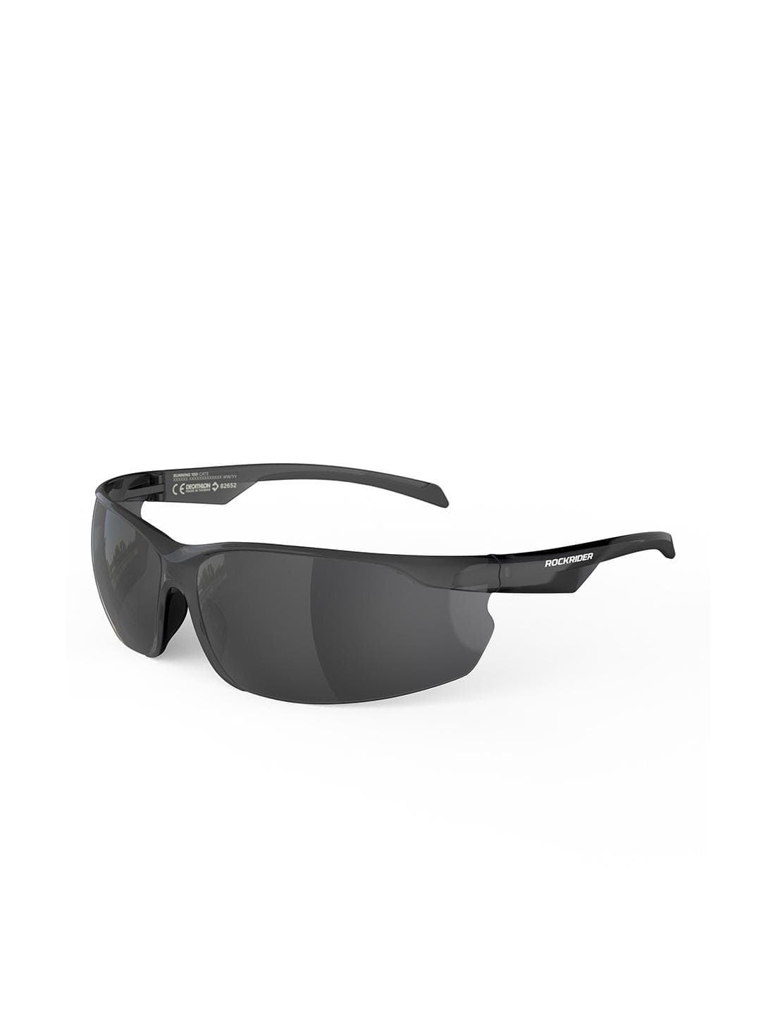 Decathlon Men Black ST100 Sun Protection Cycling Sunglasses