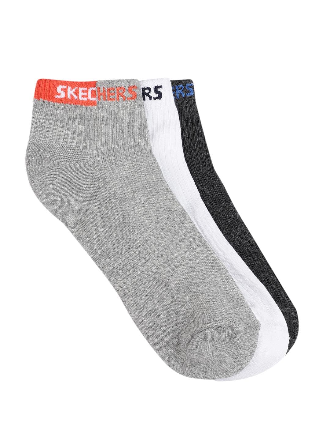 Skechers Men Set Of 3 Ankle Length Socks