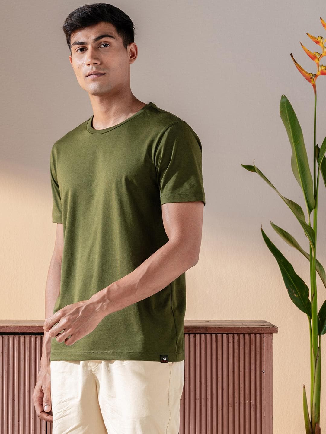 Buy DAMENSCH Ultralight Basic Crew Pure Cotton Lounge T Shirts - - Apparel for Men