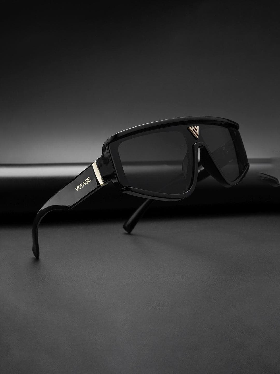 Buy Voyage Unisex Shield Sunglasses With Polarised And UV Protected Lens - - Accessories for Unisex