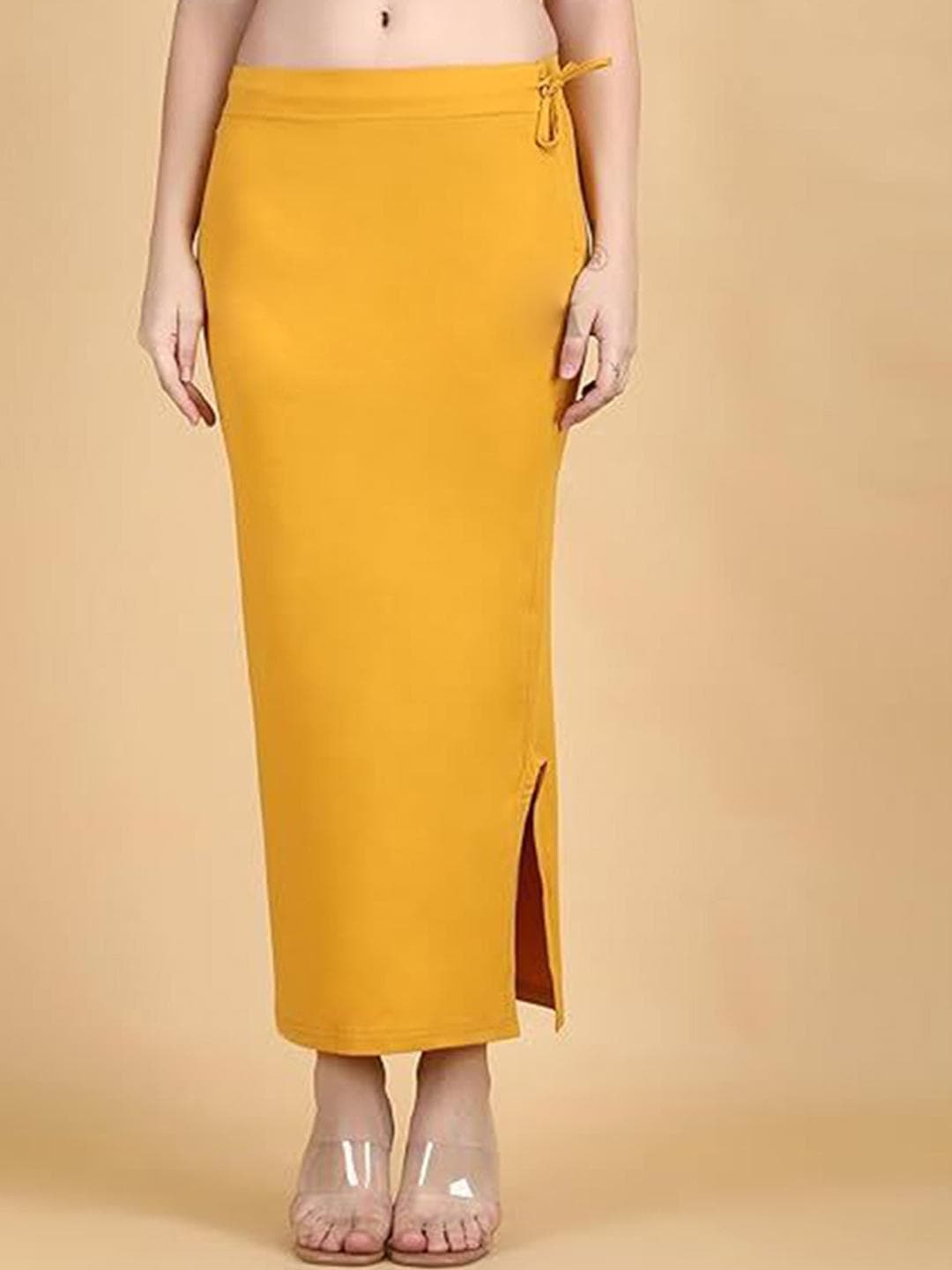 Klassik Women Stretchable Saree Shapewear With Side Slit
