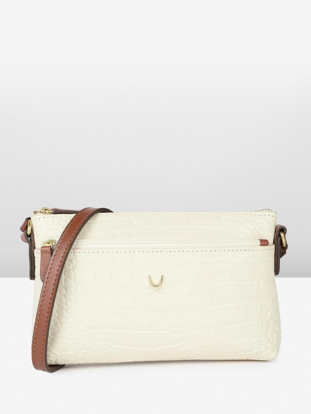 Buy Hidesign Animal Textured Leather LIMA Structured Sling Bag - - Accessories for Women