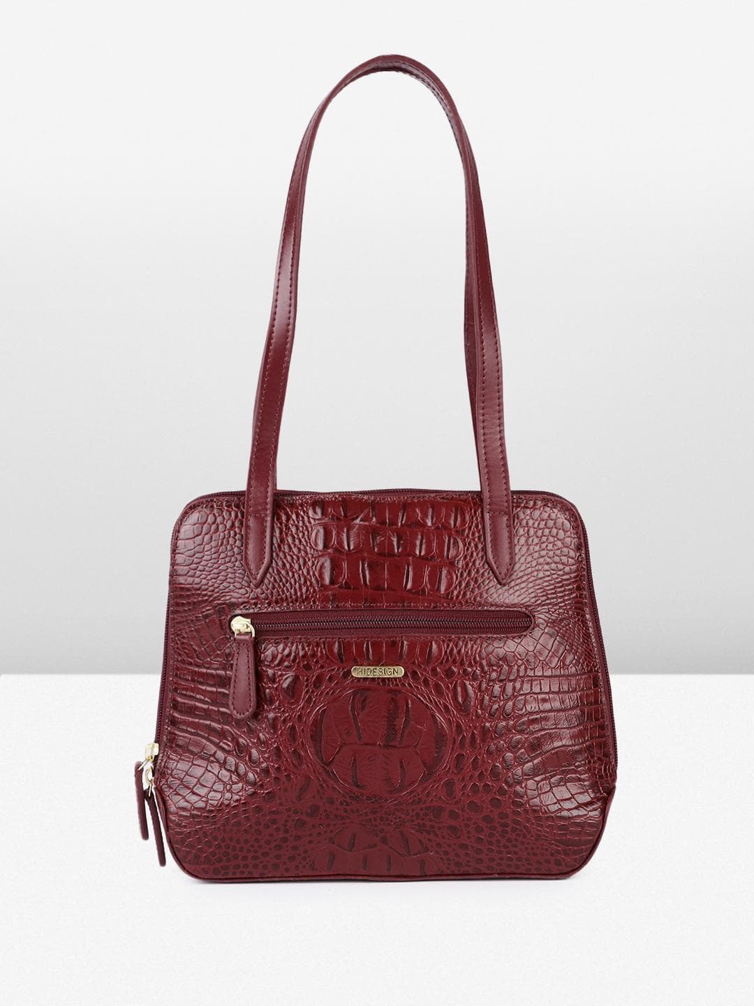 Buy Hidesign Cindy Textured Animal Print Shoulder Bag - - Accessories for Women