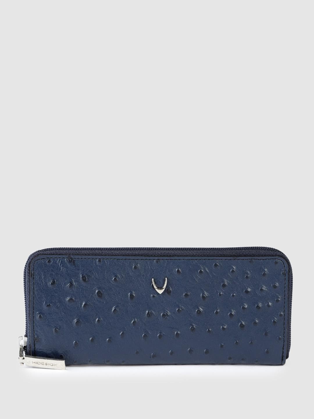Hidesign Women Animal Textured Leather Zip Around Wallet