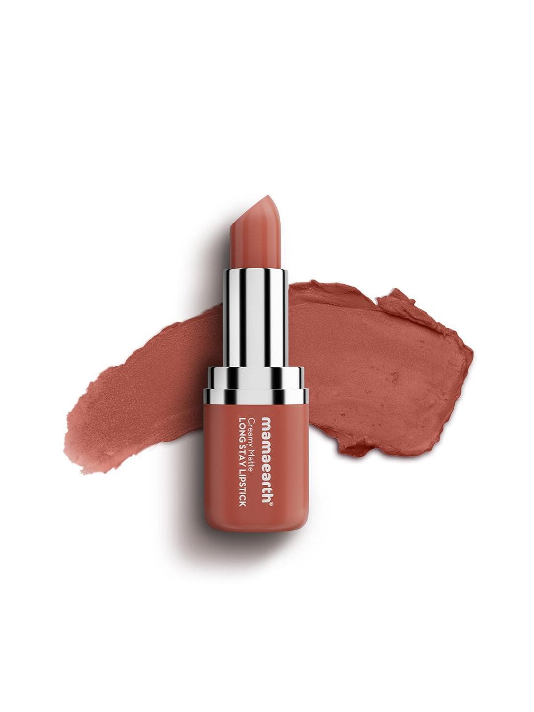 Buy Mamaearth Murumuru Butter & Vit E Creamy Matte Long Stay Lipstick Brown Truffle 4.2g - - Personal Care for Women