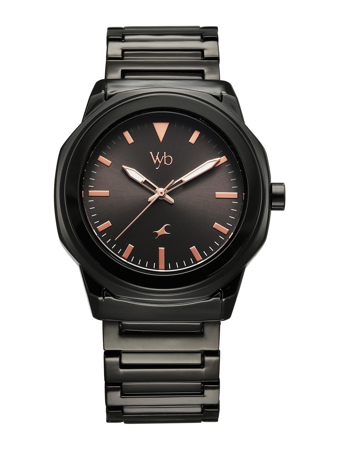 Buy Fastrack Men Vyb Quest Dial & Bracelet Style Straps Analogue Watch FV30009NM01W - - Accessories for Men