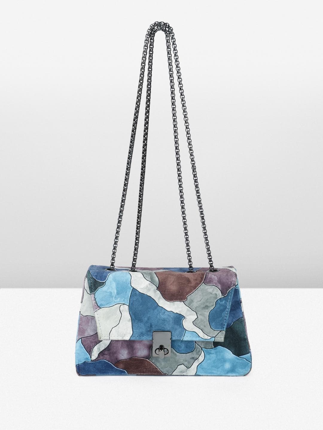 Buy Caprese Yiko Women Blue Medium Sling Bag - - Accessories for Women