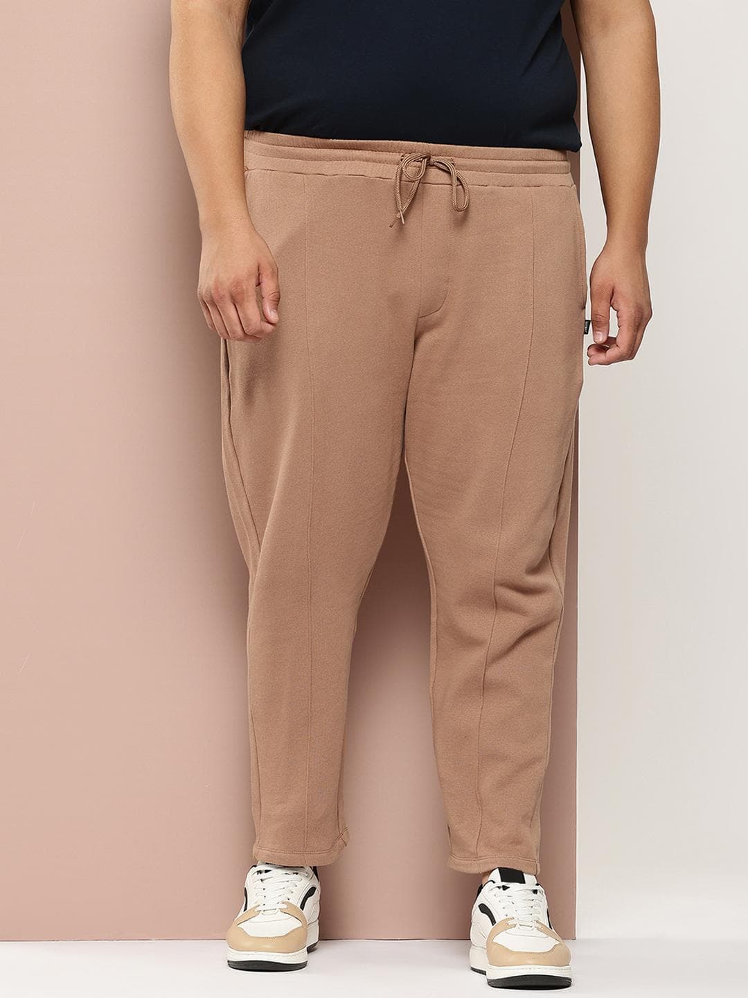 Sztori Men Plus Size Solid Track Pants