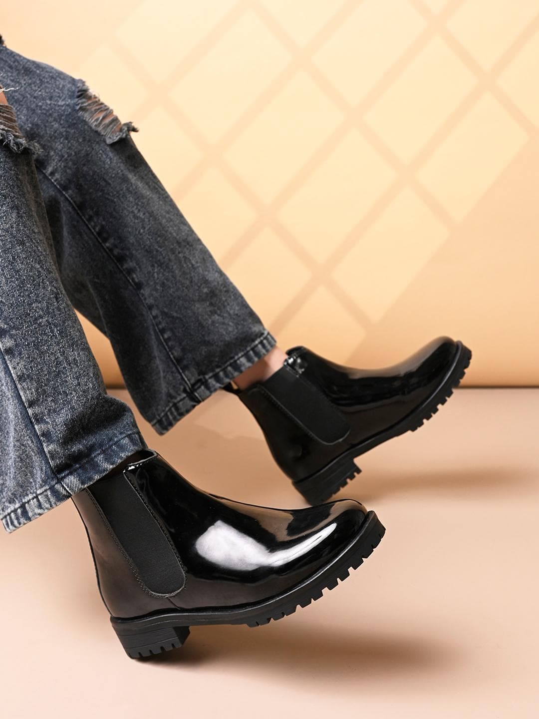 Buy The Roadster Lifestyle Co Women Block Heeled Boots - - Footwear for Women