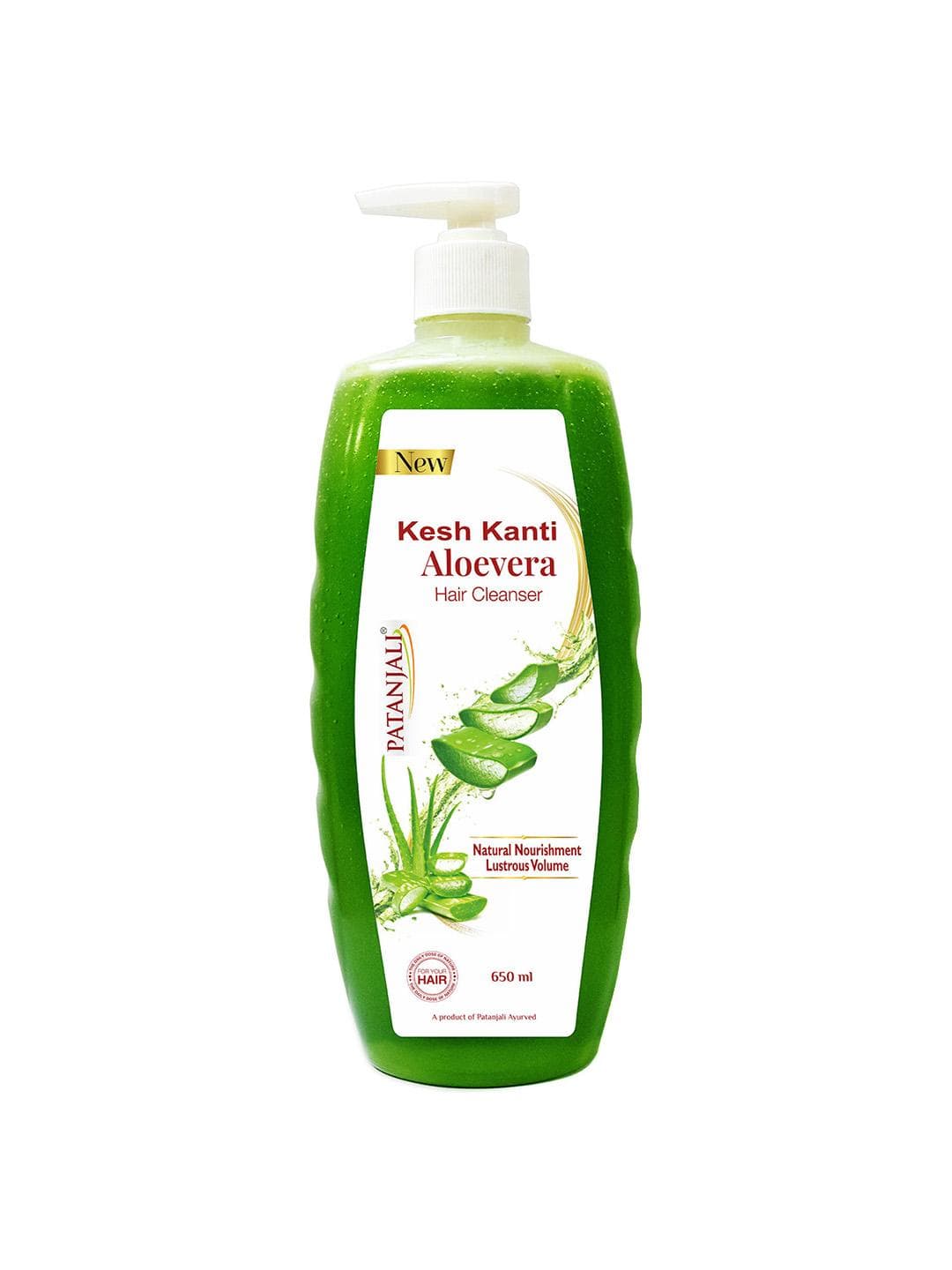Patanjali Kesh Kanti Aloevera Hair Cleanser for Natural Nourishment - 650 ml
