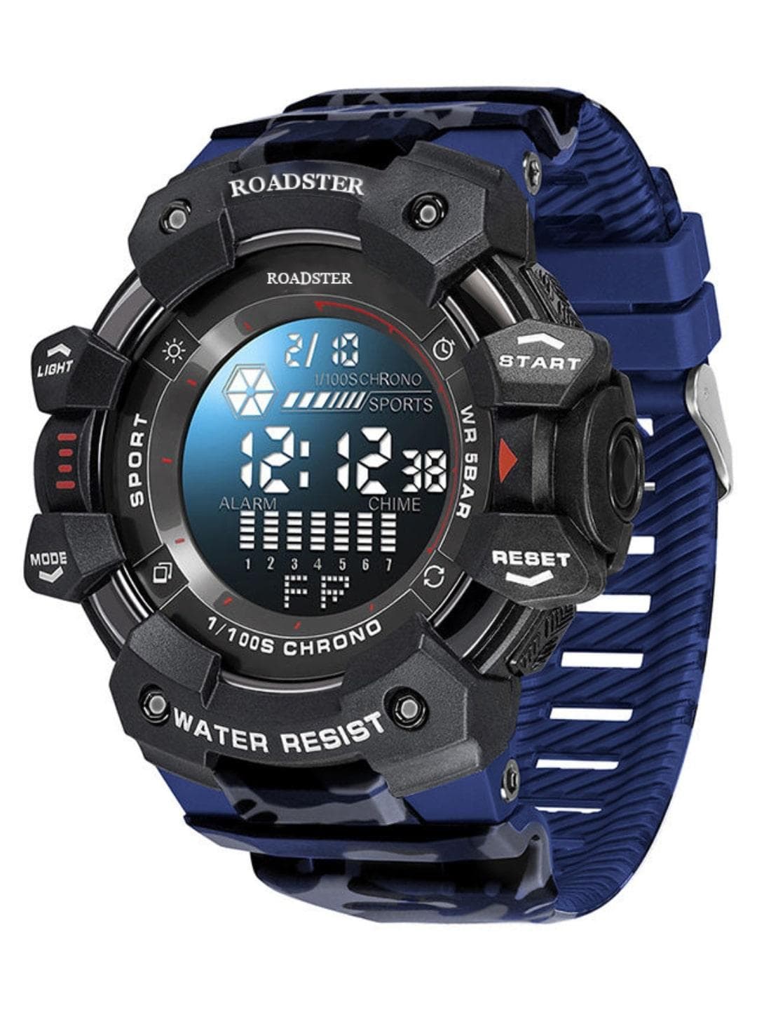 Buy The Roadster Lifestyle Co Men Multi Function Digital Watch RDSTR 8050 BLUE - - Accessories for Men