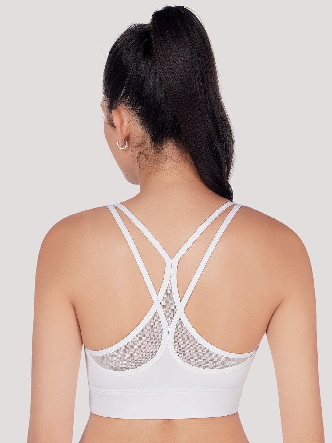 Buy PLUMBURY Full Coverage Lightly Padded Rapid Dry Workout Sports Bra - - Apparel for Women