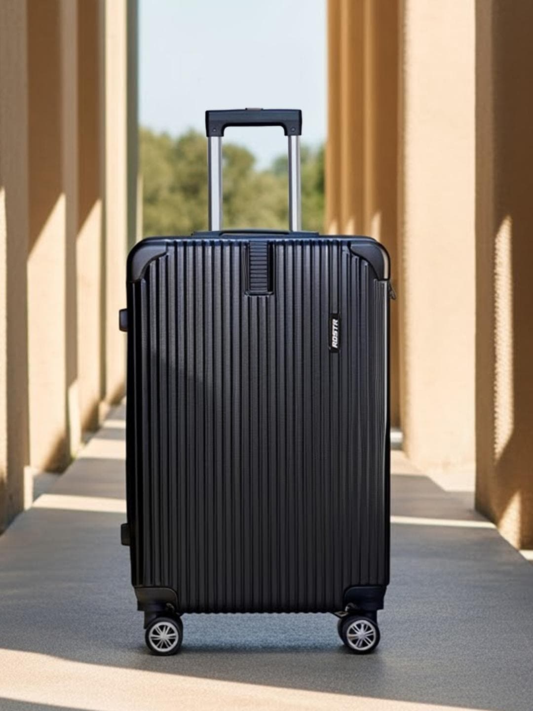Buy The Roadster Life Co. Textured Hard Sided Medium Trolley Bag 74.93L - - Accessories for Unisex