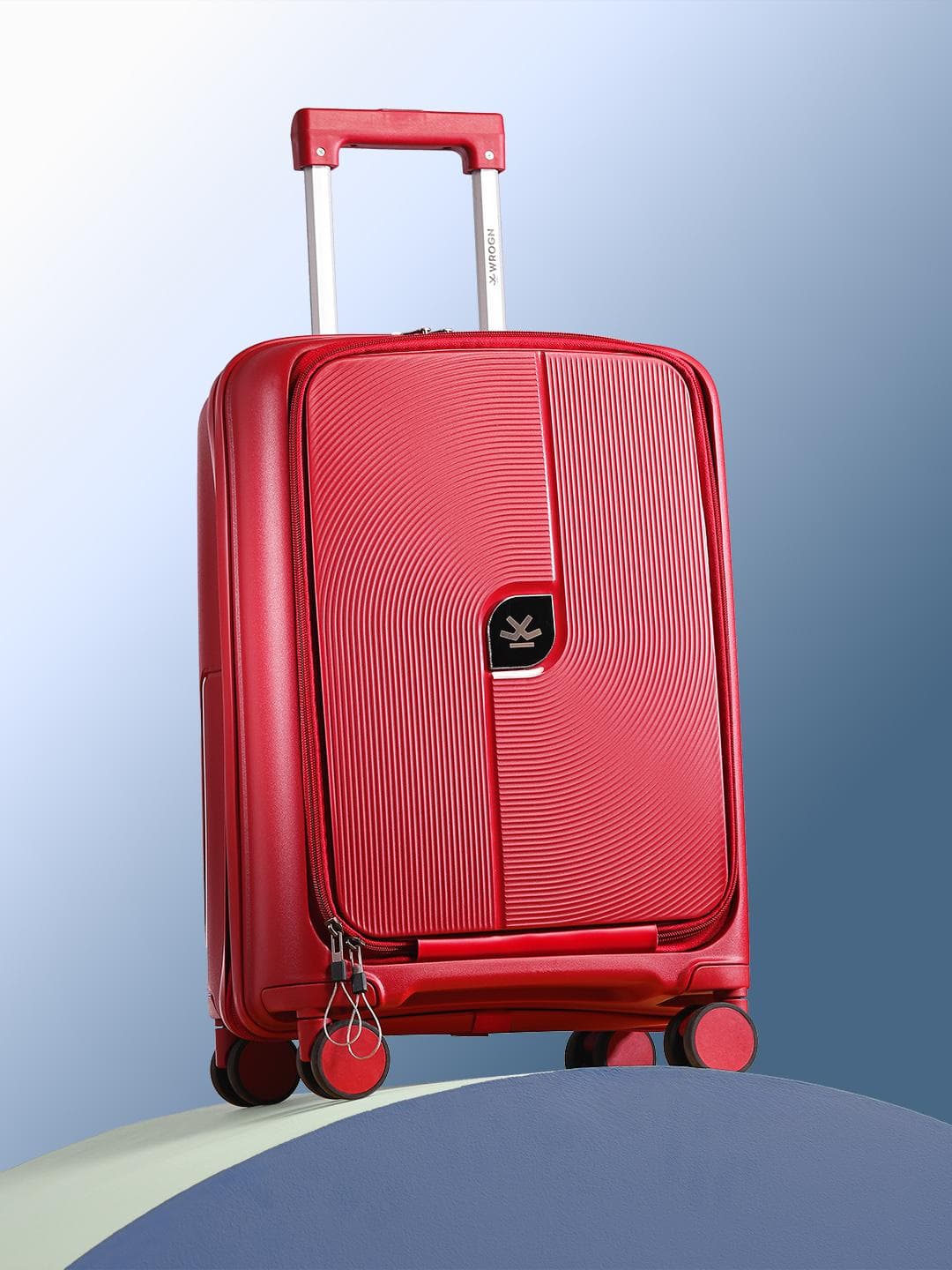 WROGN Unisex Hard Shell Cabin Trolley Suitcase 25.5L