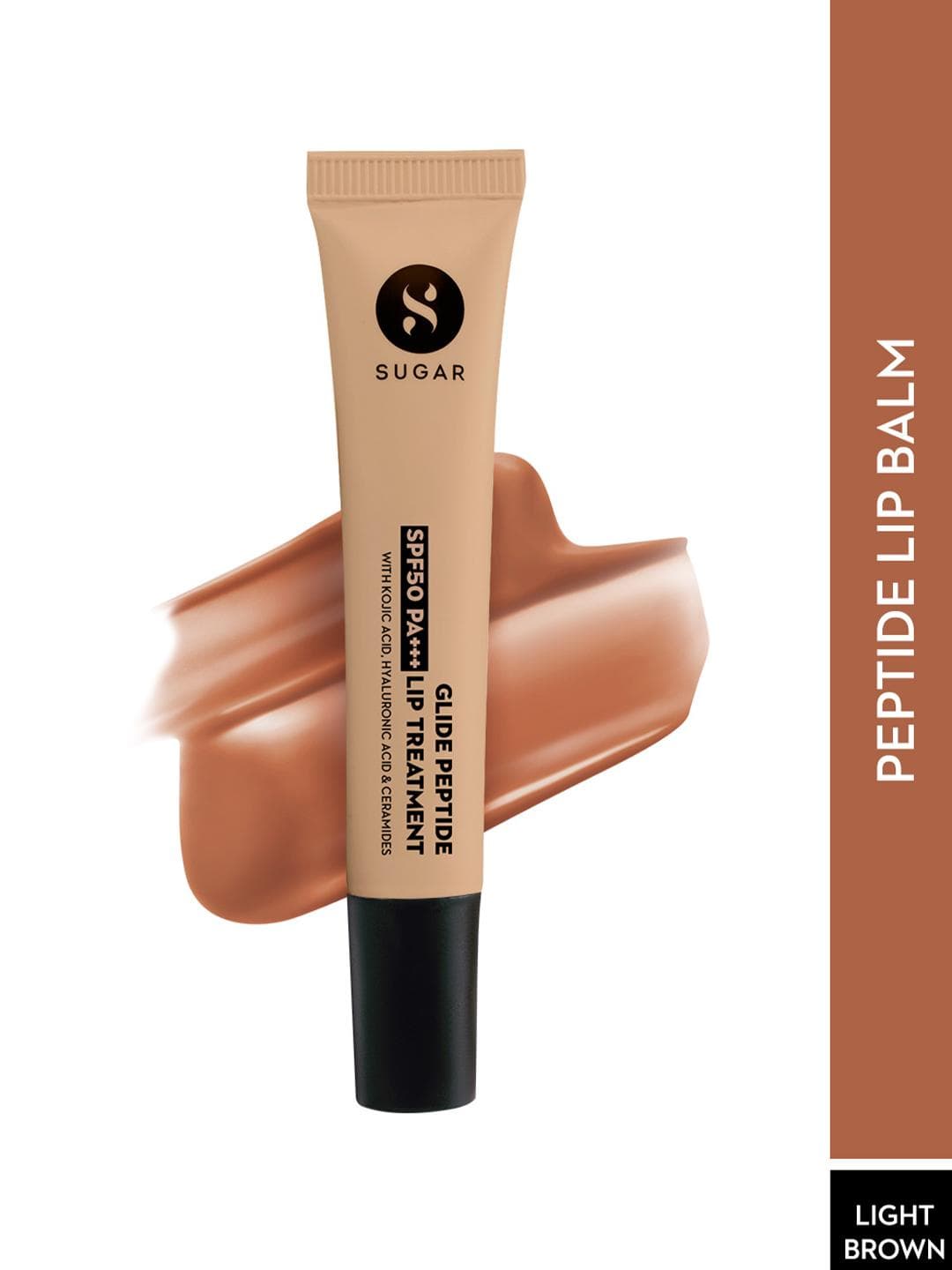 SUGAR Glide Peptide SPF50 PA+++ Lip Treatment With Kojic Acid - 10 ml - Caramel Crepe - 02
