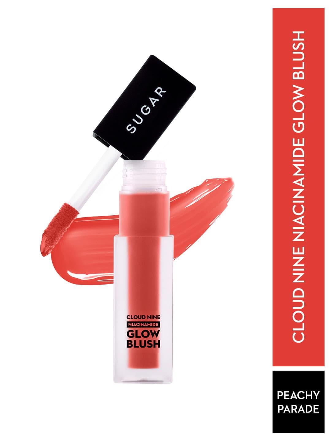 Buy SUGAR Cloud Nine Niacinamide Glow Blush 7.6 Ml Peachy Parade 02 - - Personal Care for Women