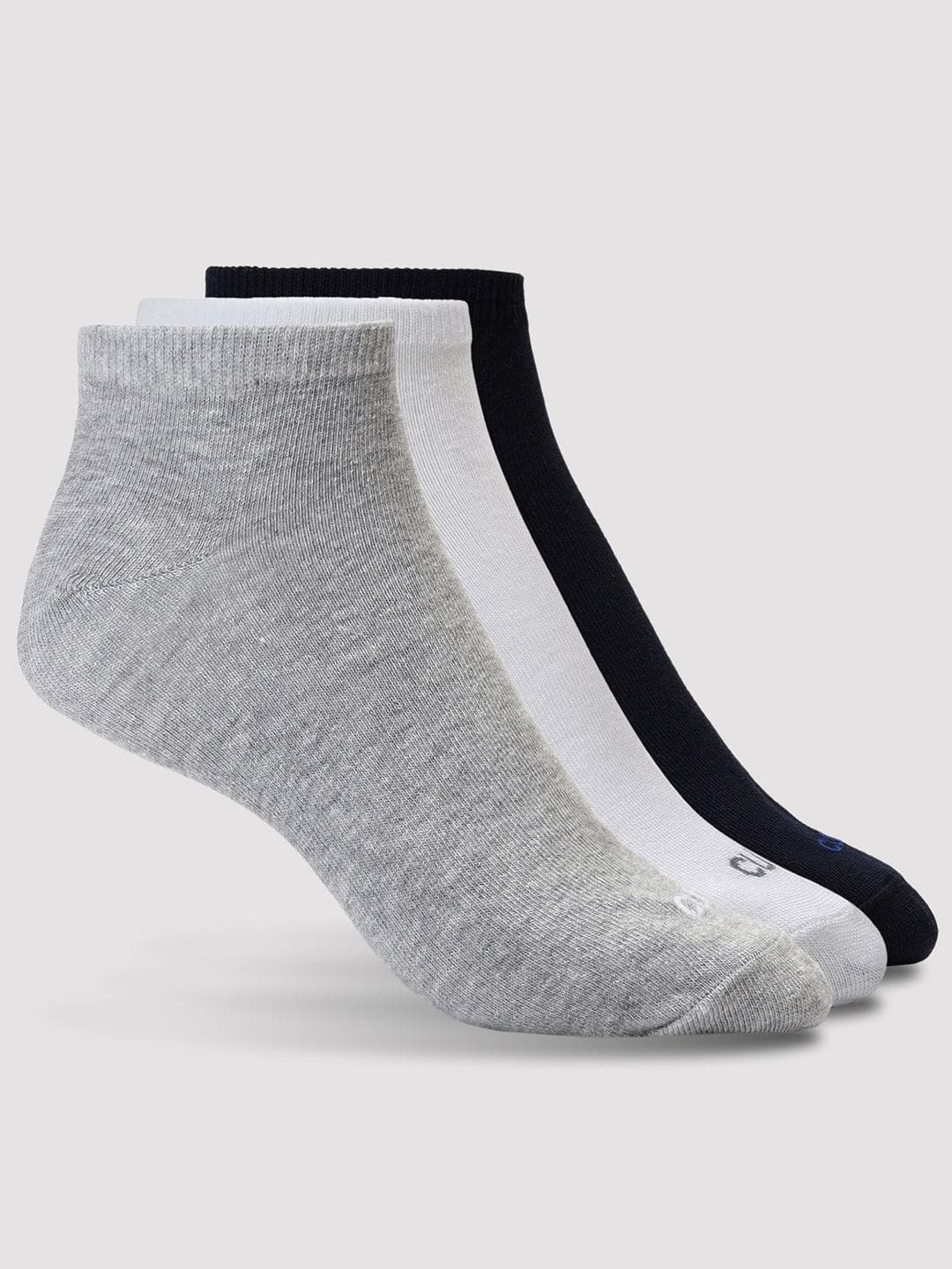 Buy CULT Men Pack Of 3 Ankle Length Cotton Multi Colour Socks - - Accessories for Men
