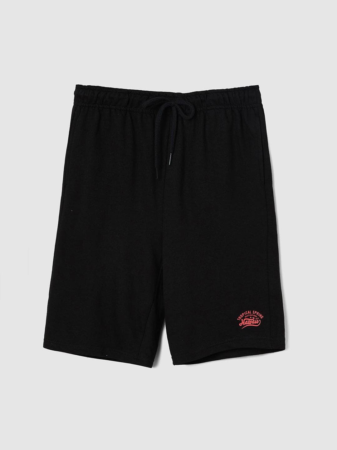 max Boys Regular Fit Mid-Rise Sports Shorts