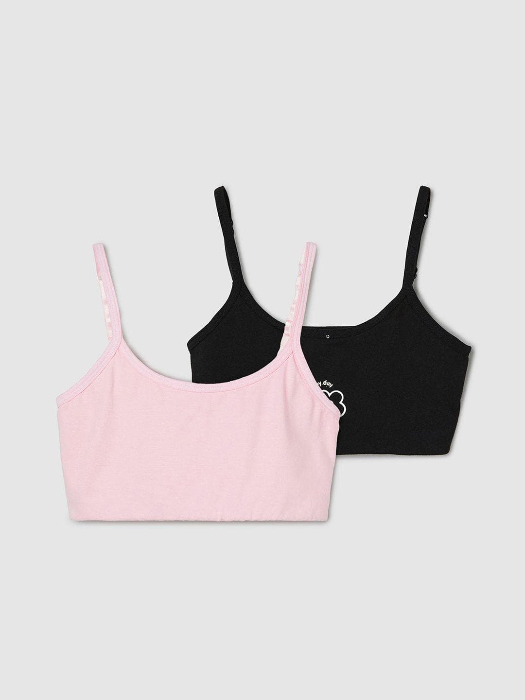 max Girls Pack Of 2 Full Coverage Lightly Padded Bra