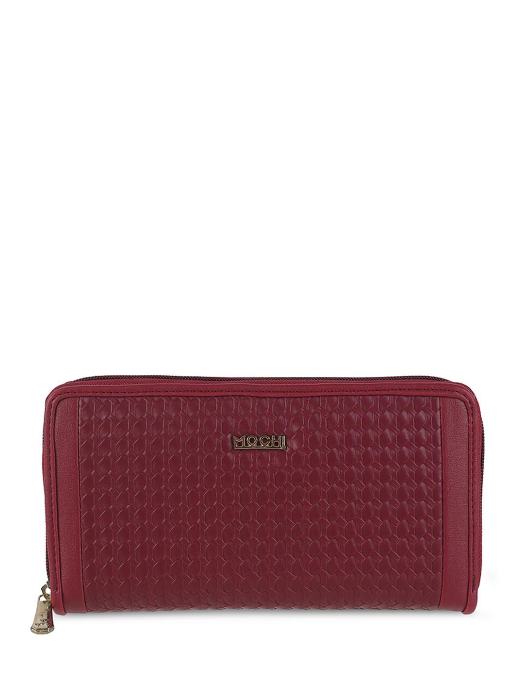 Buy Mochi Women Textured Zip Around Wallet - - Accessories for Women