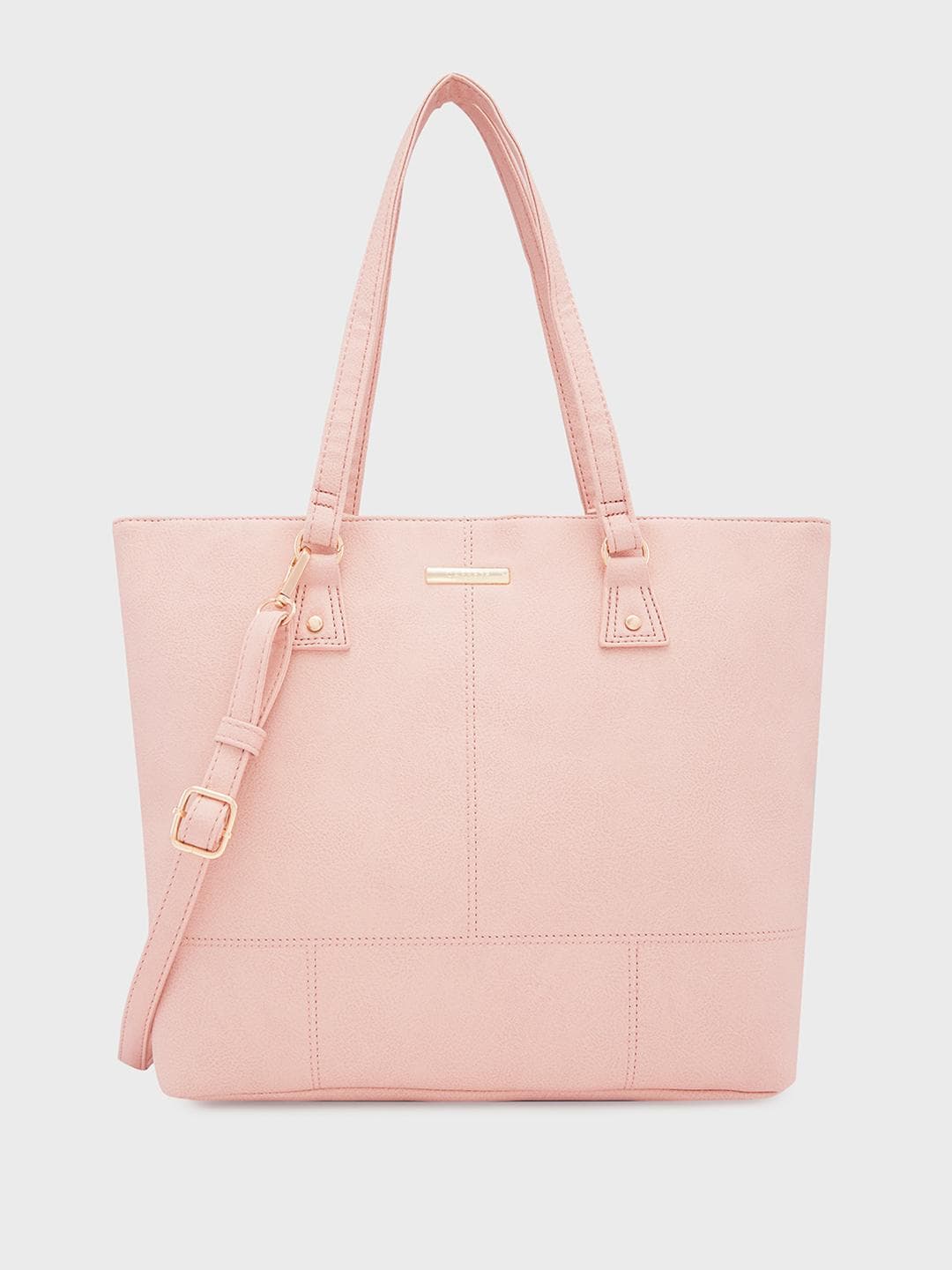 Caprese Textured Structured Shoulder Bag