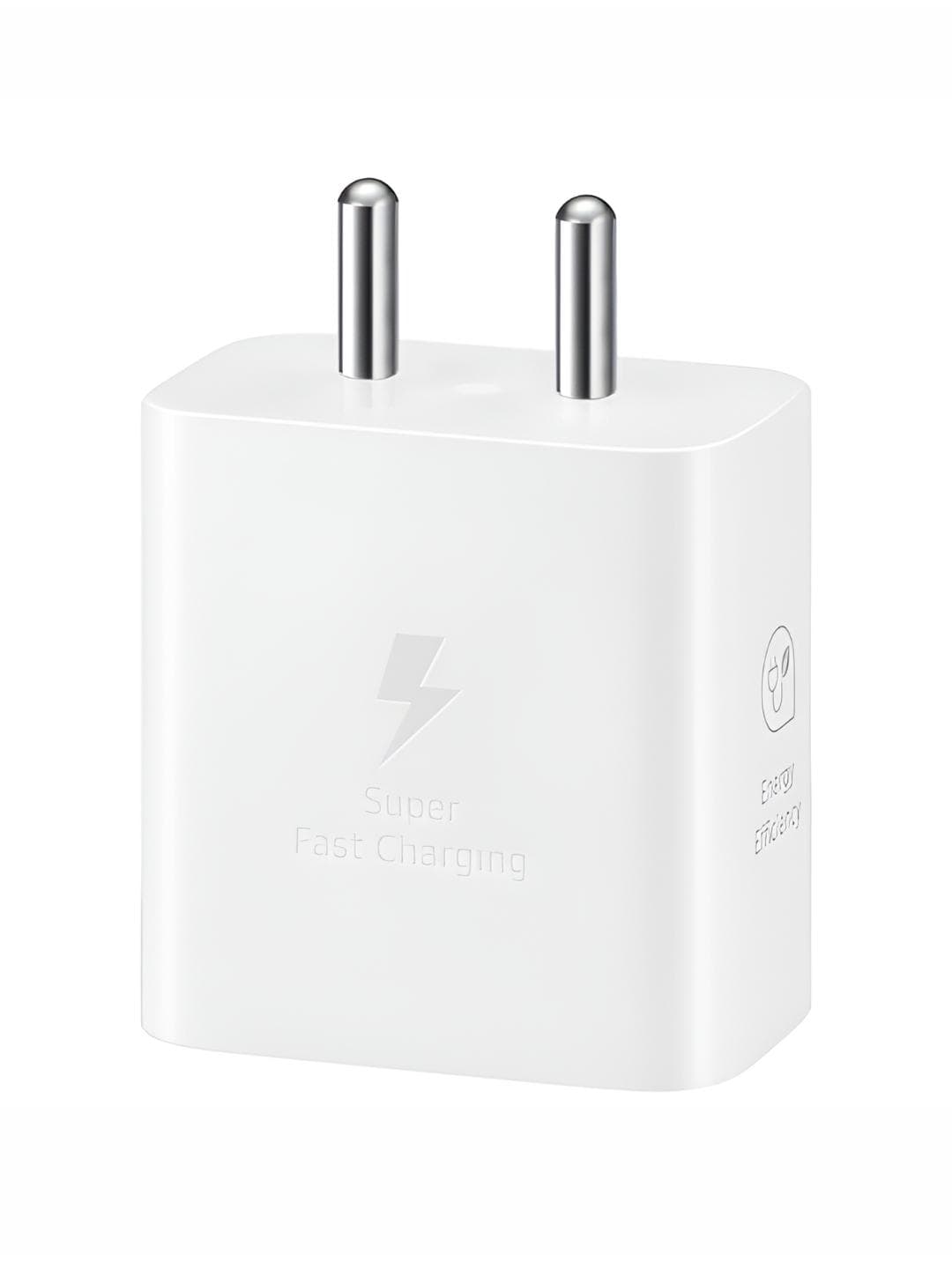 Buy Samsung Original 25W Type C Travel Adaptor Without Cable, 2024 (White) - - Electronics for Unisex
