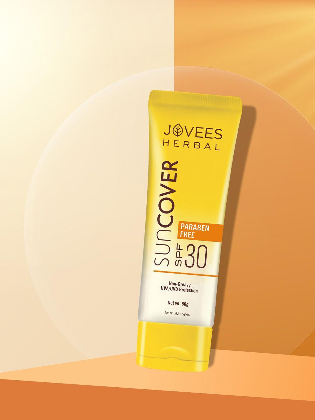 Buy Jovees Herbal Sandalwood Natural Sun Cover With SPF 30 50 G - - Personal Care for Unisex