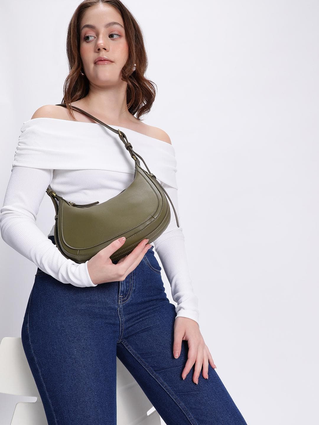 Buy MANGO Structured Shoulder Bag - - Accessories for Women