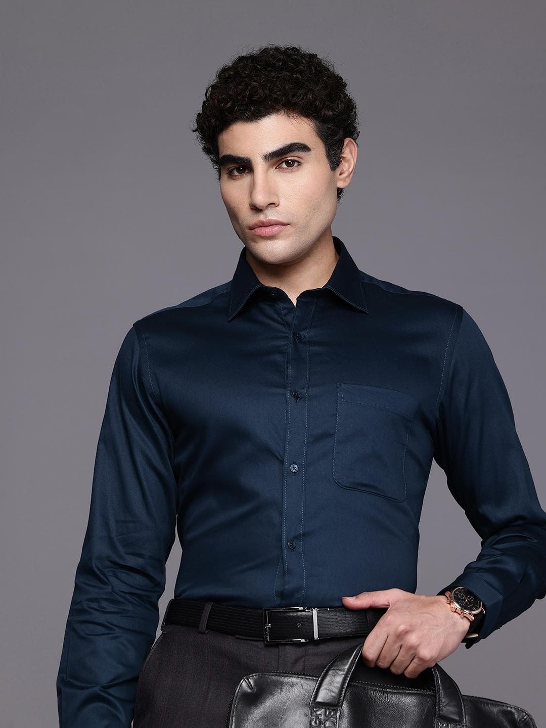 Raymond Pure Cotton Slim Fit Formal Shirt