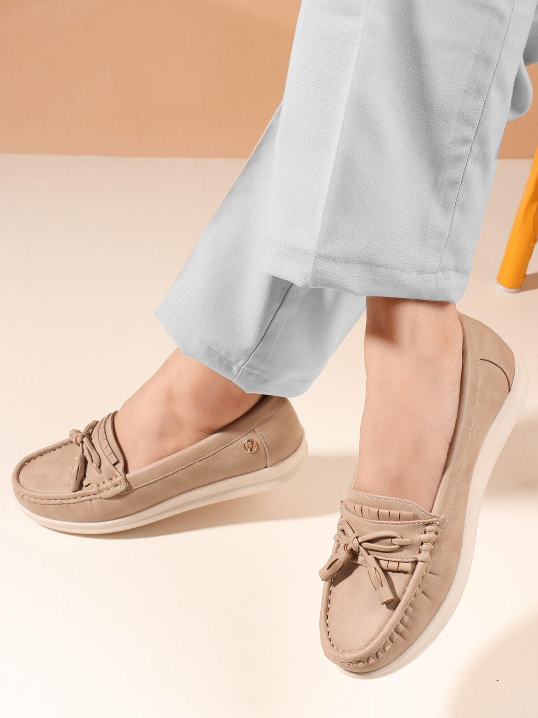 ELLE Women Slip-On Tassel Loafers