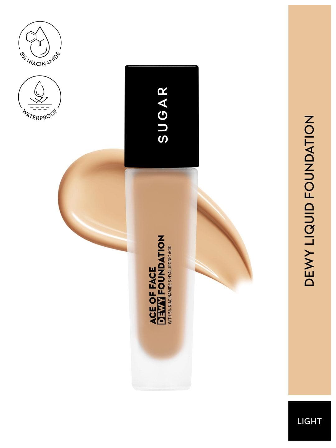Buy SUGAR Ace Of Face Dewy Foundation 15 Cappuccino 30Ml (799) - - Personal Care for Women