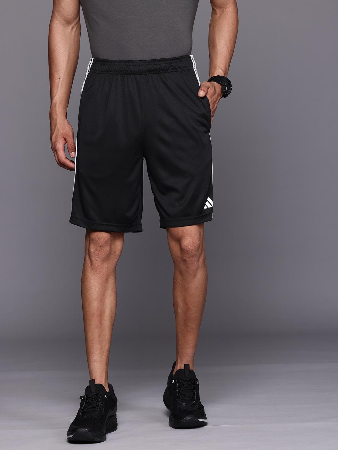 ADIDAS Men 3 Striped Aeroready Sports Shorts