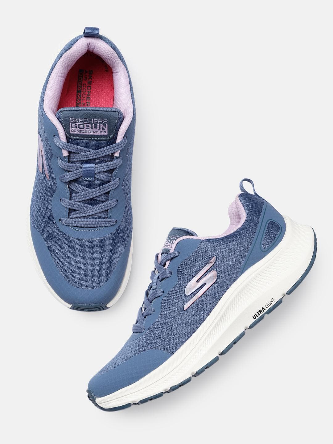 Buy Skechers Women GO RUN CONSISTENT 2.0 Textile Running Shoes - - Footwear for Women