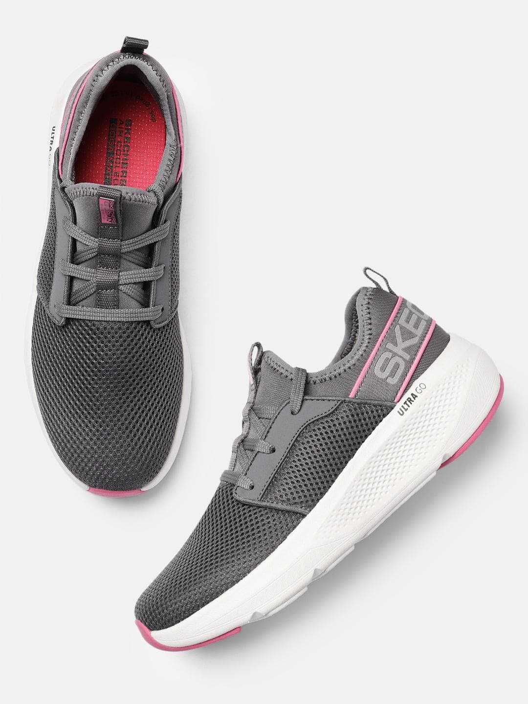 Skechers Women GO RUN ELEVATE Mesh Running Shoes