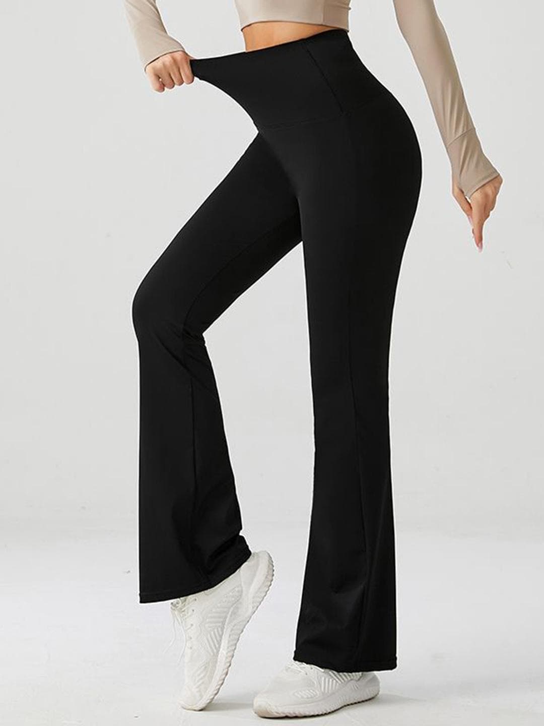 XFyt Women High Rise Flared Yoga Pant