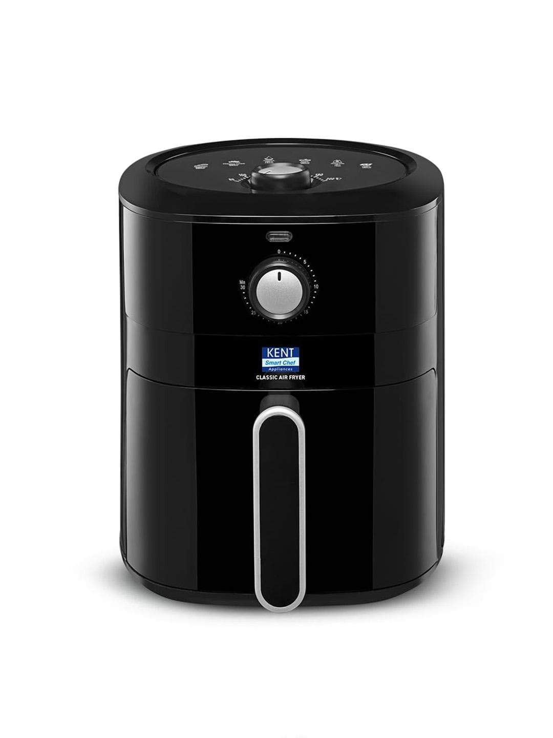 Kent Black Stainless Steel Air Fryer - 4 L