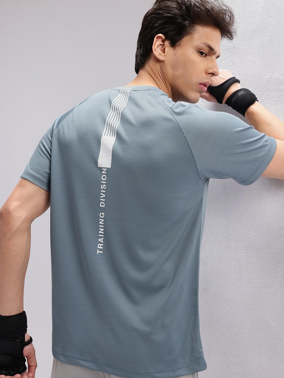 HRX by Hrithik Roshan Men Typography Printed Rapid-Dry Training T-shirt
